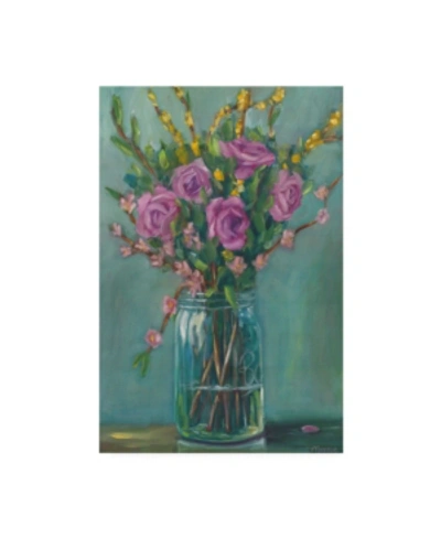 Trademark Global Marnie Bourque Spring Blossoms Ii Canvas Art In Multi