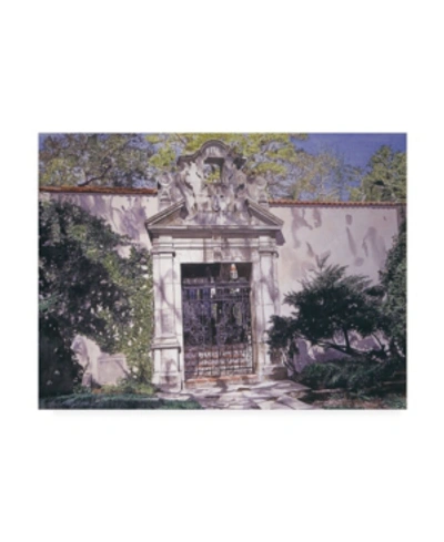 Trademark Global David Lloyd Glover Chalon Gate Canvas Art In Multi