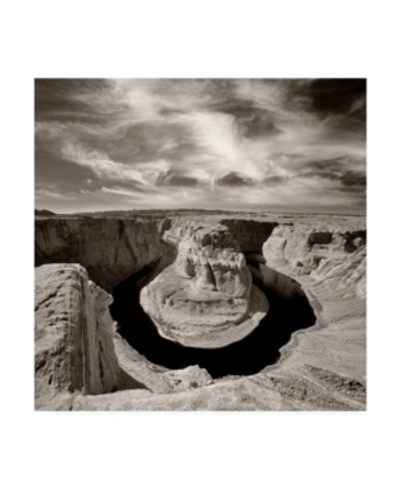 Trademark Global Monte Nagler Horseshoe Bend And Clouds Page Arizona Canvas Art In Multi