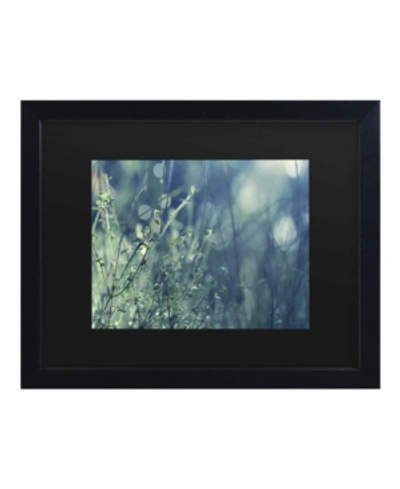 Trademark Global Beata Czyzowska Young Blues In The Morning Matted Framed Art In Multi
