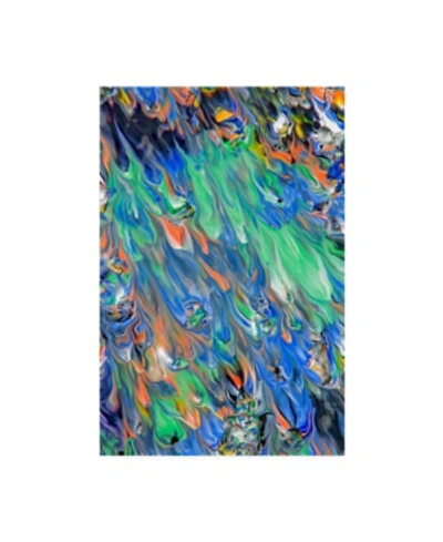 Trademark Global Mark Lovejoy Abstract Splatters Lovejoy 38 Canvas Art In Multi