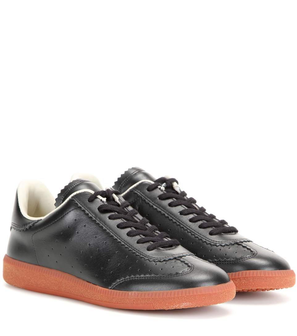 Isabel Marant Étoile Bryce Leather Sneakers | ModeSens