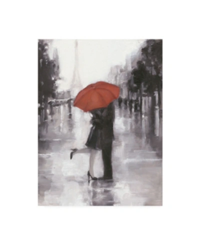 Trademark Global Ethan Harper Caught In The Rain Canvas Art - 20" X 25" In Multi