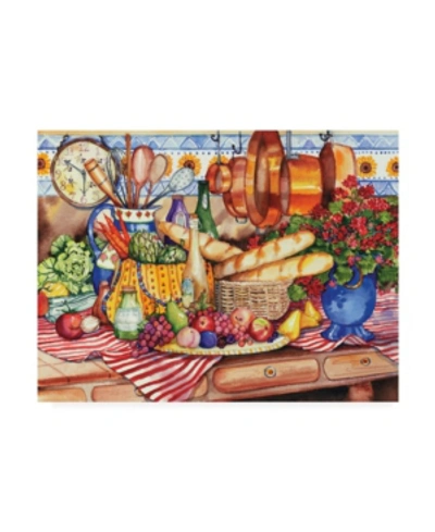 Trademark Global Kathleen Parr Mckenna French Kitchen Canvas Art In Multi