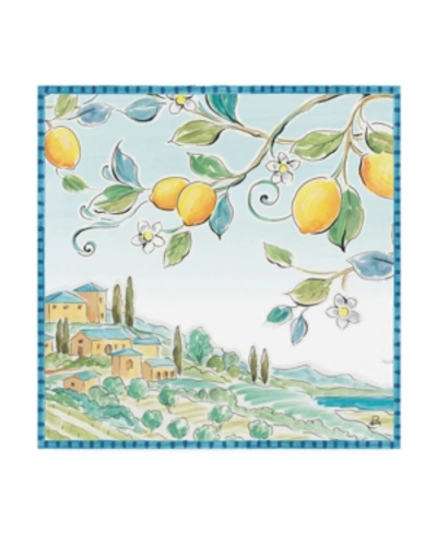 Trademark Global Daphne Brissonnet Mediterranean Breeze X Canvas Art In Multi