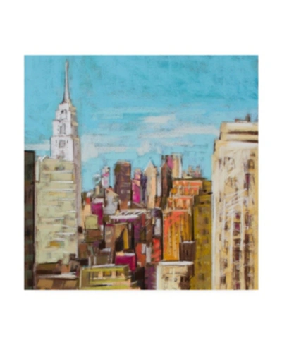 Trademark Global Jennifer Gardner City Color I Canvas Art In Multi