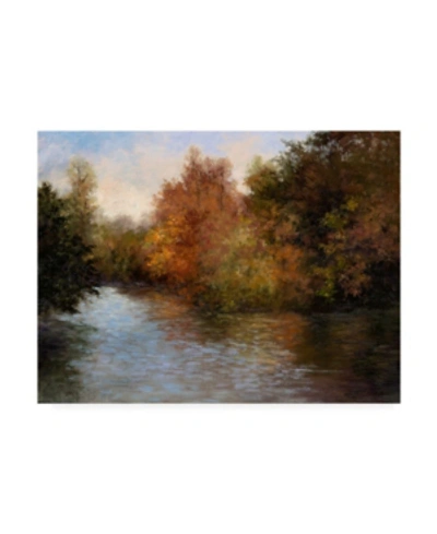 Trademark Global Mary Jean Weber A Light On The Lake Canvas Art In Multi