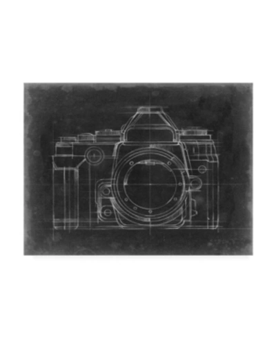 Trademark Global Ethan Harper Camera Blueprints Iv Canvas Art In Multi