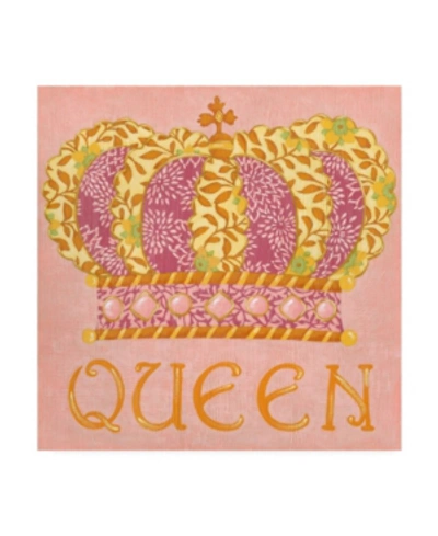 Trademark Global Chariklia Zarris Queen Crown Canvas Art In Multi