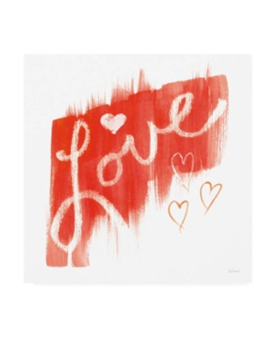 Trademark Global Sue Schlabach Painted Love Canvas Art In Multi
