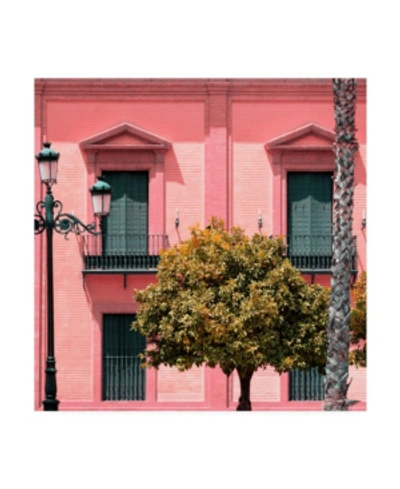 Trademark Global Philippe Hugonnard Made In Spain 3 Spanish Pink Architecture Canvas Art In Multi