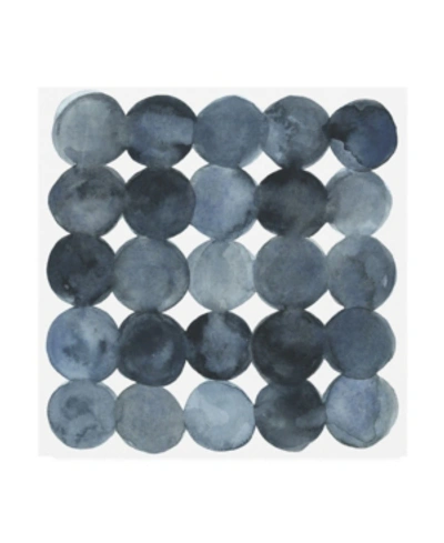 Trademark Global Emma Scarvey Blue Grey Density Ii Canvas Art In Multi