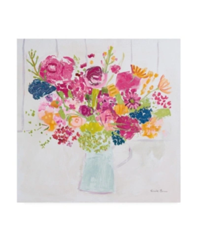 Trademark Global Farida Zaman Bouquet For You Bright Canvas Art In Multi