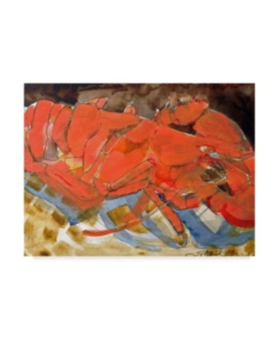 Trademark Global Erin Mcgee Ferrell Abstract Lobster Iii Canvas Art In Multi
