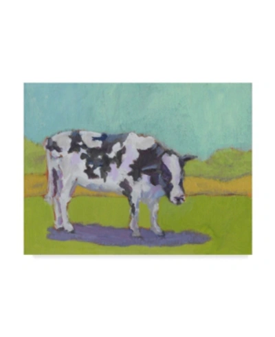 Trademark Global Carol Young Pasture Cow I Canvas Art In Multi