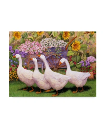 Trademark Global Marcia Matcham Garden March Iii Canvas Art In Multi