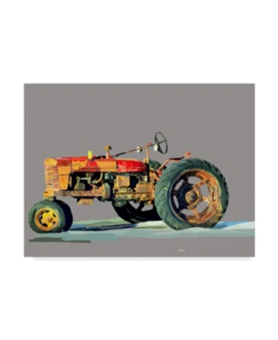 Trademark Global Emily Kalina Vintage Tractor Iii Canvas Art In Multi