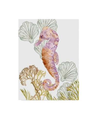 Trademark Global Melissa Wang Undersea Creatures Ii Canvas Art In Multi