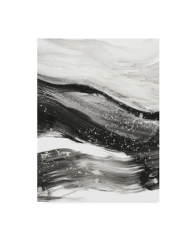 Trademark Global Ethan Harper Black Waves I Canvas Art In Multi