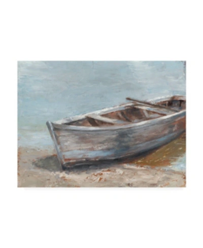 Trademark Global Ethan Harper Whitewashed Boat Ii Canvas Art In Multi