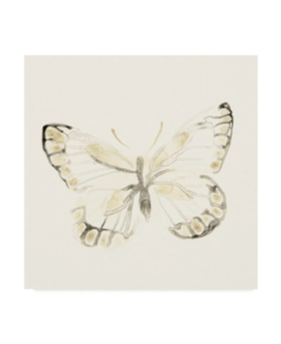 Trademark Global June Erica Vess Sepia Butterfly Impressions I Canvas Art In Multi