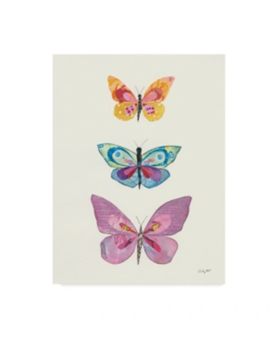 Trademark Global Courtney Prahl Butterfly Charts Iii Canvas Art In Multi