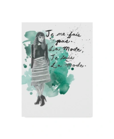 Trademark Global Naomi Mccavitt Fashion Quote Illustrations I Canvas Art In Multi