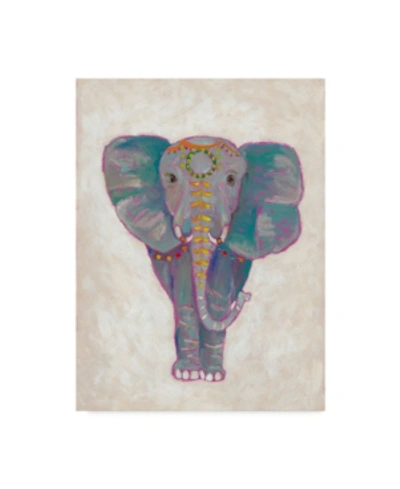 Trademark Global Chariklia Zarris Festival Elephant I Canvas Art In Multi