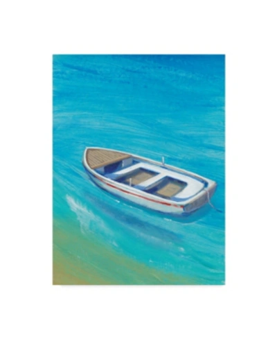 Trademark Global Tim Otoole Anchored Dingy I Canvas Art In Multi