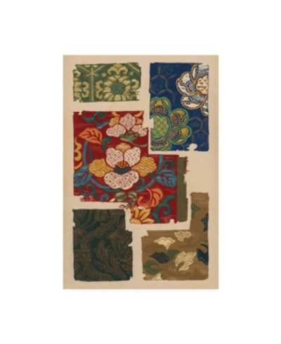 Trademark Global Ema Seizan Japanese Textile Design Iv Canvas Art In Multi