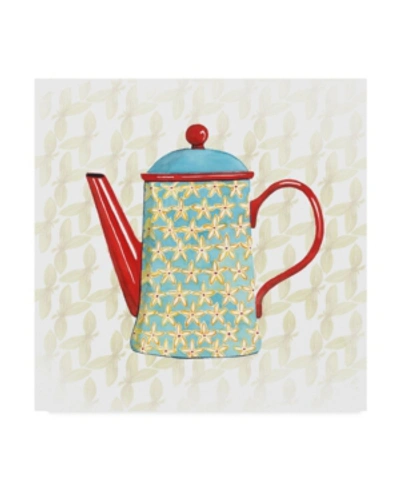 Trademark Global Grace Popp Sweet Teapot Vi Canvas Art In Multi