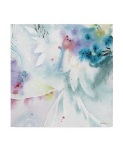Trademark Global Sheila Golden Blues Along The Way Canvas Art In Multi