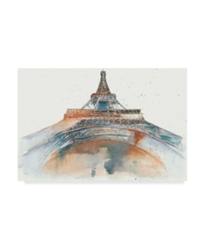 Trademark Global Melissa Wang View Of Eiffel I Canvas Art In Multi