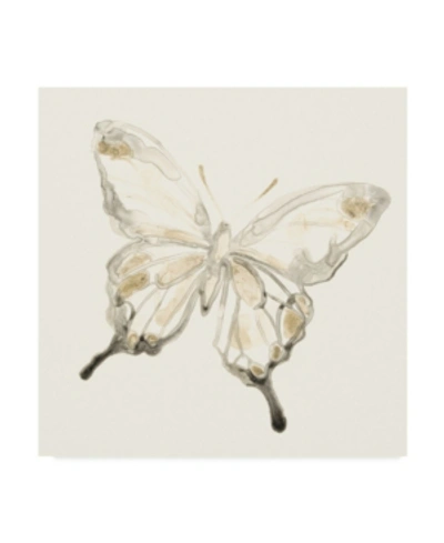 Trademark Global June Erica Vess Sepia Butterfly Impressions Iv Canvas Art In Multi