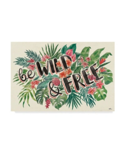 Trademark Global Janelle Penner Jungle Vibes Vi Canvas Art In Multi