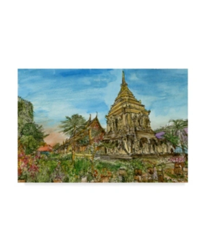 Trademark Global Melissa Wang Chiang Mai Ii Canvas Art In Multi