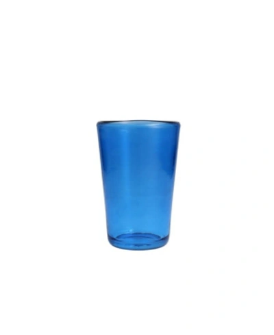 Fortessa D & V Veranda Highball Glasses In Gray, 19oz Set Of 6 In Sky Blue