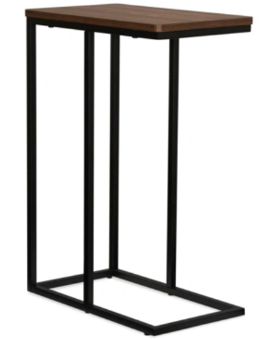 Household Essentials Modern Side Table In Brown