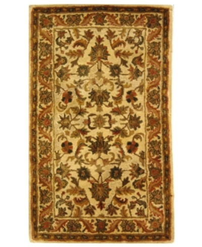 Safavieh Antiquity At52 Gold 3' X 5' Area Rug In Yellow