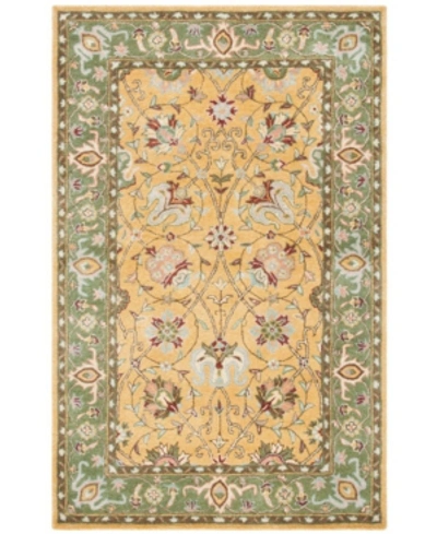 Safavieh Antiquity At21 Gold 5' X 8' Area Rug