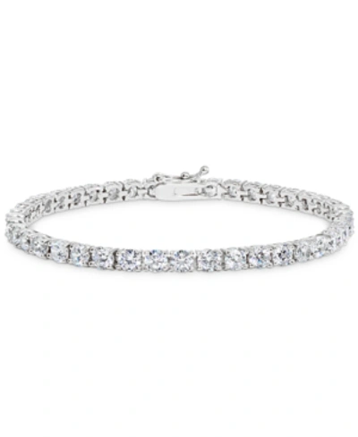 Giani Bernini Cubic Zirconia Tennis Bracelet In Sterling Silver, Created For Macy's