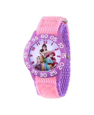 Ewatchfactory Kids' Disney Princess Rapunzel Girls' Purple Plastic Watch 32mm In Pink