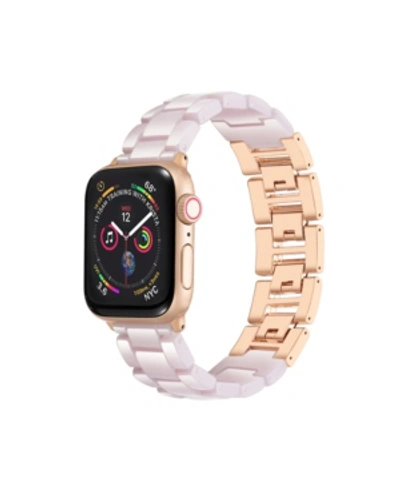 Posh Tech Men's And Women's Resin Band For Apple Watch With Removable Clasp 38mm In Multi