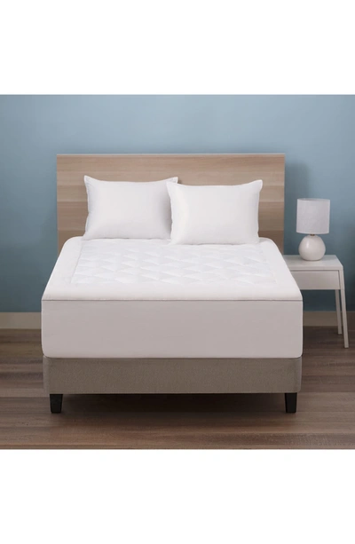 Allied Home Dream Infusion Lavender Mattress Pad In White