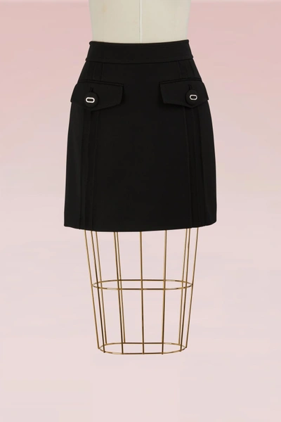 Prada Short Skirt In Nocolor