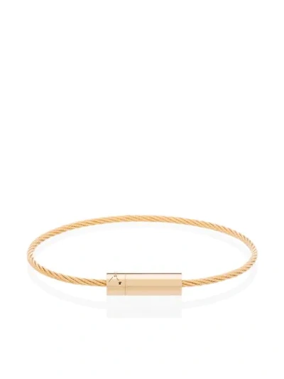 Le Gramme 18kt Yellow Gold Cable Bracelet