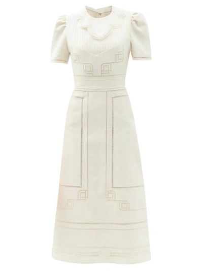 linen tie waist dress Linen Wrap Dress with Shawl Collar Dress and Pockets, Natural Linen Dress, Linen Midi Dress, Tie Waist Dress, Dress for Women, 3XL / White