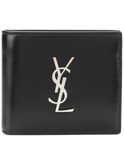 Saint Laurent Monogram Bifold Wallet In Black