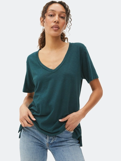 Michael Stars Levi Boyfriend Tee In Green