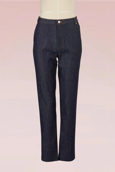 Vanessa Seward Victoire Jeans In Indigo | ModeSens